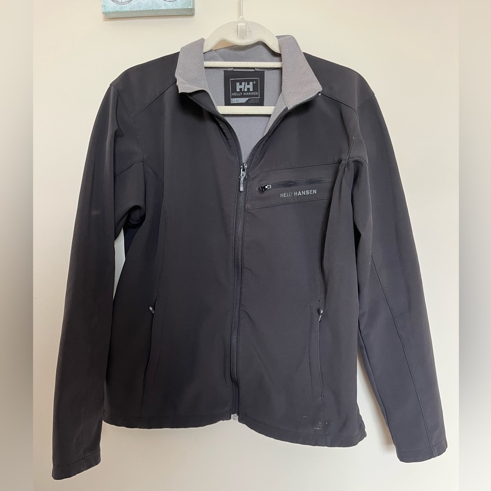 Helly Hansen Lightweight Jacket Size Large Black